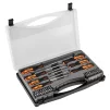 Викрутки Neo Tools 20 біт, SL,PH,Torx,H, сталь CrV, кейс набір 27шт - 1