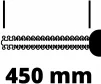 Кущоріз телескопічний акумуляторний Einhell GC-HH 18/45 Li T - Solo PX 18В 450мм 3.5кг без АКБ та ЗП - 11