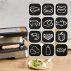 Гриль Tefal прижимний OptiGrill 4in1 XL 2200Вт, темп. режимів-4, з`ємні пластини, форма для випічки, метал - 11