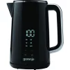 Електрочайник Gorenje 1.7л, подвійні стінки, LED дисплей, Strix контроль, чорний - 1