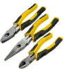 Набір шарнірно-губцевих інструментів Stanley DynaGrip, Плоскогубці,Кусачки-бокорізи,Плоскогубці подовжені прямі, 3шт - 2
