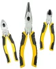 Набір шарнірно-губцевих інструментів Stanley DynaGrip, Плоскогубці,Кусачки-бокорізи,Плоскогубці подовжені прямі, 3шт - 3