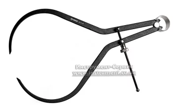 Кронциркуль професійний зовнішній 300 мм із гвинтом швидкої дії