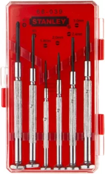 Викрутки Stanley Watchmaker прецизійні, SL,PH, набір 6шт