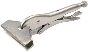 Кліщі затискні Tolsen, 0-15мм, губки 100мм, храповий механізм, 250мм