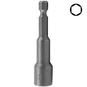 Головка торцева для шурупокрута TOPTUL 10 мм L = 65 мм магнітна BEAA0810