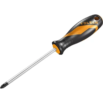 Викрутка Tolsen Ерго хрестова, PH0х75мм, сталь CrV
