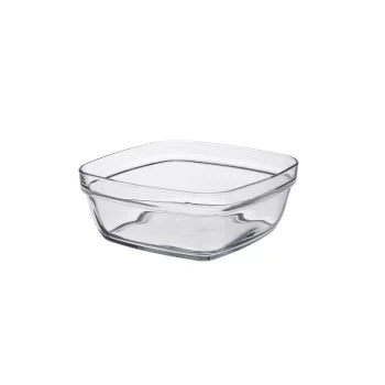 Салатник Duralex Lys Carre, 1150мл, 17х17см, скло, прозорий