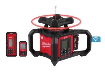 Рівень лазерний ротаційний акумуляторний MILWAUKEE M18 RLOHV1200-501C 1200м