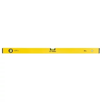 Рівень TOPEX тип 500, 80см, 2 капсули, алюмінієвий