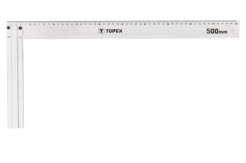 Кутник будівельний TOPEX, алюмінієвий, 500x235мм