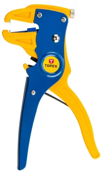 Знімач ізоляції TOPEX, автоматичний, 0.5-6мм2 кусачки, регулювання довжини, 175мм