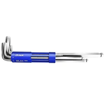 Набір шестигранних ключів S & R HX 8шт в пластиковій кліпсі