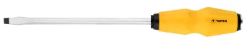 Викрутка TOPEX плоска, ударна, SL8х300мм, сталь CrV