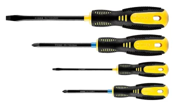 Викрутки TOPEX SL,PH, сталь CrV, набір 4шт