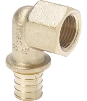 Кутник перехідний Rehau Rautitan RX+, 20-1/2", гайка, внутр. різьба, бронза