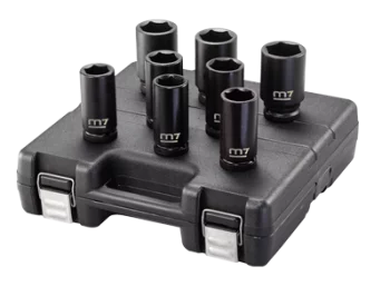 Набір головок ударних 3/4" 8од 26-36мм пластик.кейс