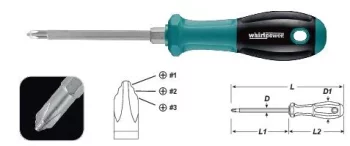Викрутка універсальна PH1,2,3*100мм(3 в 1)