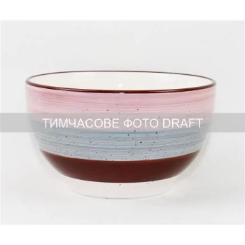 Салатник Ardesto Salerno, 700мл, 14см, кераміка, багатокольоровий