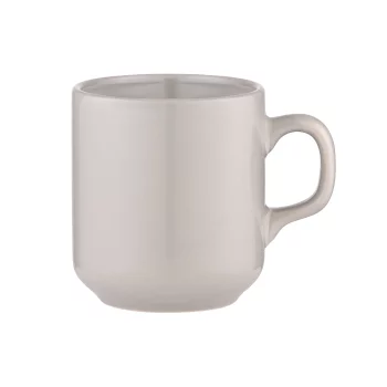 Чашка Ardesto Carlo, 280мл, кераміка, сірий