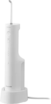 Іригатор Panasonic портативний, чаша 200 мл, Li-ion аккум. в компл., 2 насадки, білий