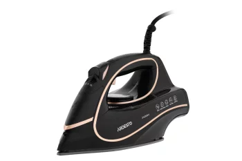 Праска Ardesto IR-B2235, 2400Вт, 450мл, паровий удар-120гр, керам. підошва, чорно-золотий