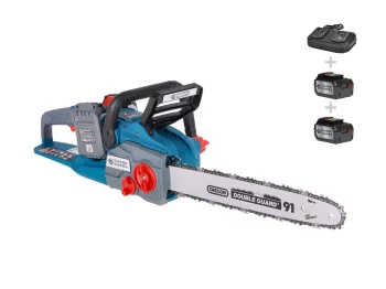 Пила ланцюгова акумуляторна Konner&Sohnen KS CS40V-14 40В(20+20В) акб 2?4А·год 35см 3.7кг