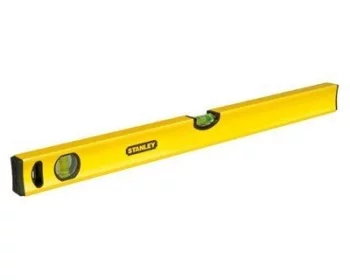 Рівень Stanley Classic, алюмінієвий, 80см, 2 капсули