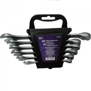 Набір комбінованих ключів Utool (8мм,10мм,12мм,13мм,14мм,17 мм) 6 шт, CrV, 0.450 кг