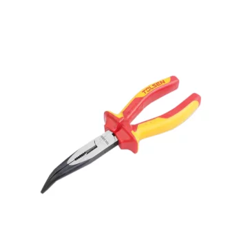 Плоскогубці подовжені вигнуті Tolsen Premium VDE, діелектричні, 200мм