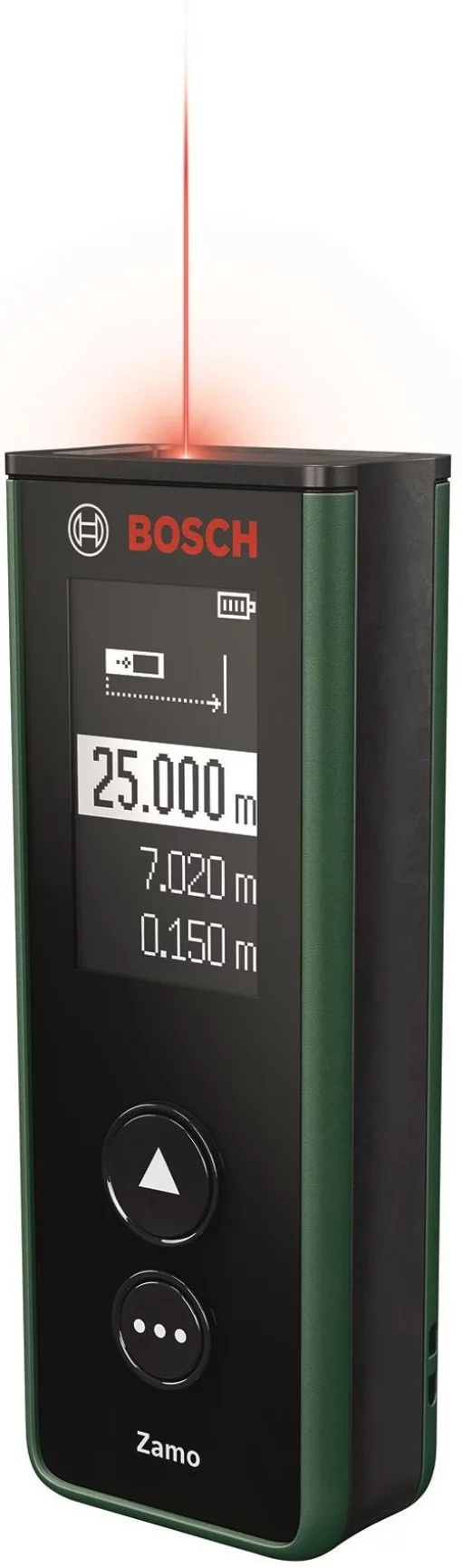 Далекомір лазерний Bosch Zamo, 0.15-20м, ±3мм, 0.85кг