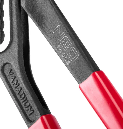 Кліщі переставні Neo Tools, 45°, робочий діапазон 0-38мм, 250мм