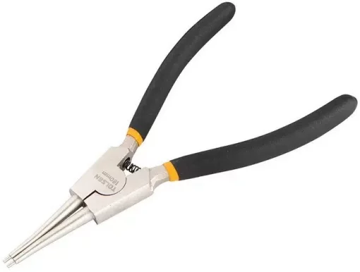Щипці для стопорних кілець Tolsen, прямі, 19-60мм, 175мм