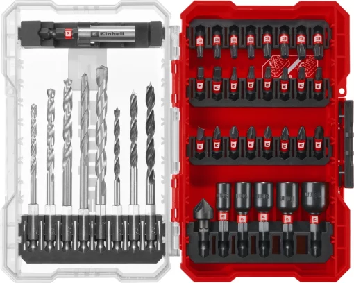 Набір ударних біт і свердл Einhell M-Case 39шт 0.66кг