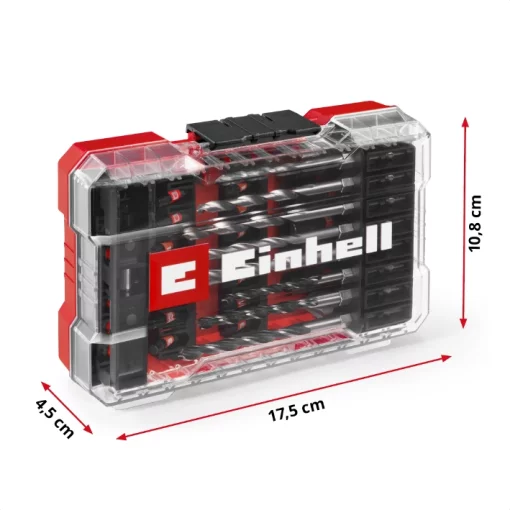 Набір ударних біт і свердл Einhell M-Case 39шт 0.66кг