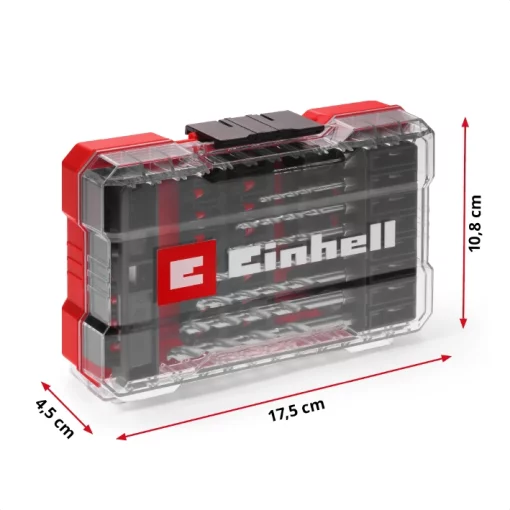 Набір ударних біт і свердл по металу Einhell 39шт M-Case 0.64кг