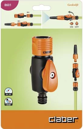 Конектор з регулятором потоку води, бл.