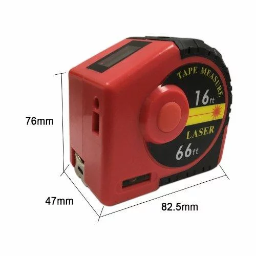 Лазерна рулетка/далекомір 2-в-1 5м/20м PROTESTER J20