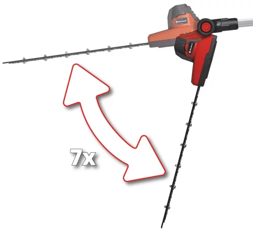 Кущоріз телескопічний акумуляторний Einhell GC-HH 18/45 Li T - Solo PX 18В 450мм 3.5кг без АКБ та ЗП