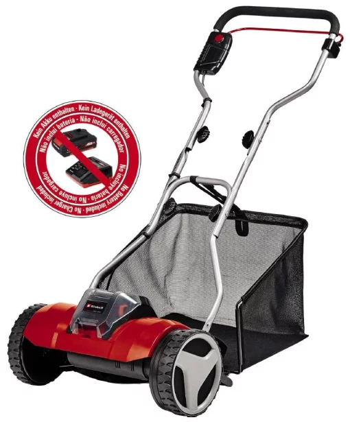 Газонокосарка акумуляторна Einhell PXC GE-HM 18/38 Li 38см 45л 14-38мм 10.5кг без АКБ та ЗП