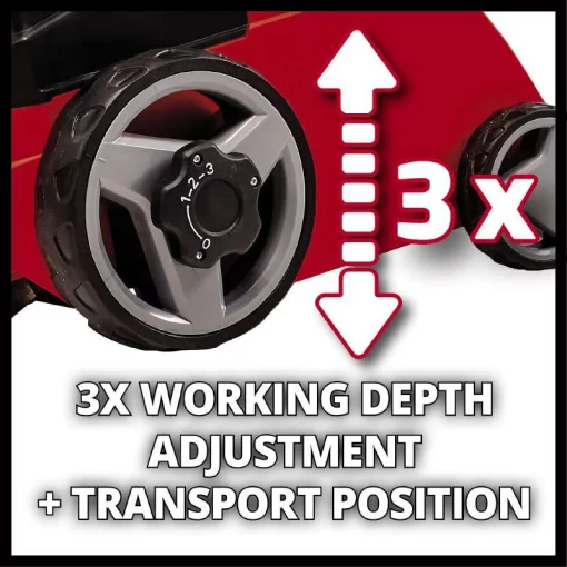 Аератор-скарифікатор акумуляторний Einhell GC-SC 36/31 Li PXC 18В 31см 10.9кг без АКБ та ЗП