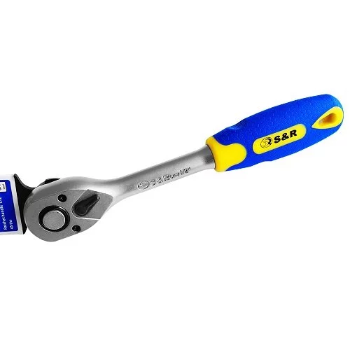 Ключ-тріскачка з реверсом S & R 3/8 &quot;45 зубів