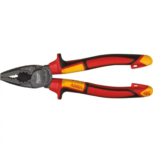 Плоскогубці Milwaukee, діелектричні, для робіт під напругою 1000В, 180мм