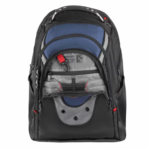 Рюкзак для ноутбука, Wenger Ibex 17", чорно-синій