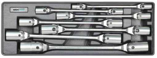 Набір ключів торцевих 8-22мм 7од. з карданом ложемент