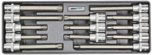 Набір головок зі вставкою Hex,Torx,Spline 1/2" 13од ложемент