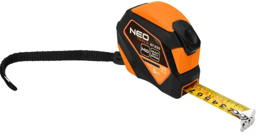 Рулетка Neo Tools, 5мx25мм, з фіксатором змотування, магніт
