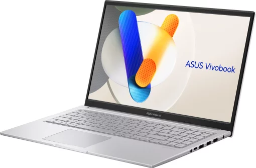 Ноутбук ASUS Vivobook 15 X1504VA-BQ700W 15.6" FHD IPS, Intel i3-1315U, 16GB, F512GB, UMA, Win11, Сріблястий