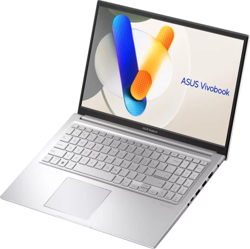 Ноутбук ASUS Vivobook 15 X1504VA-BQ700W 15.6" FHD IPS, Intel i3-1315U, 16GB, F512GB, UMA, Win11, Сріблястий