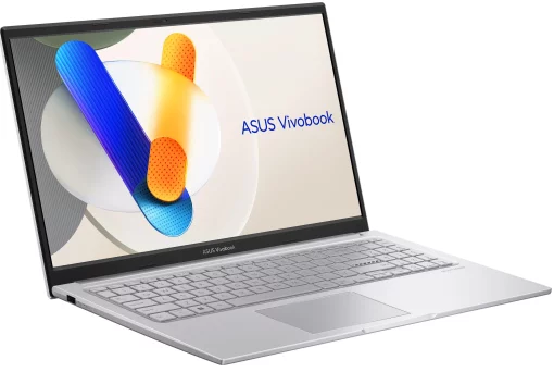 Ноутбук ASUS Vivobook 15 X1504VA-BQ700W 15.6" FHD IPS, Intel i3-1315U, 16GB, F512GB, UMA, Win11, Сріблястий